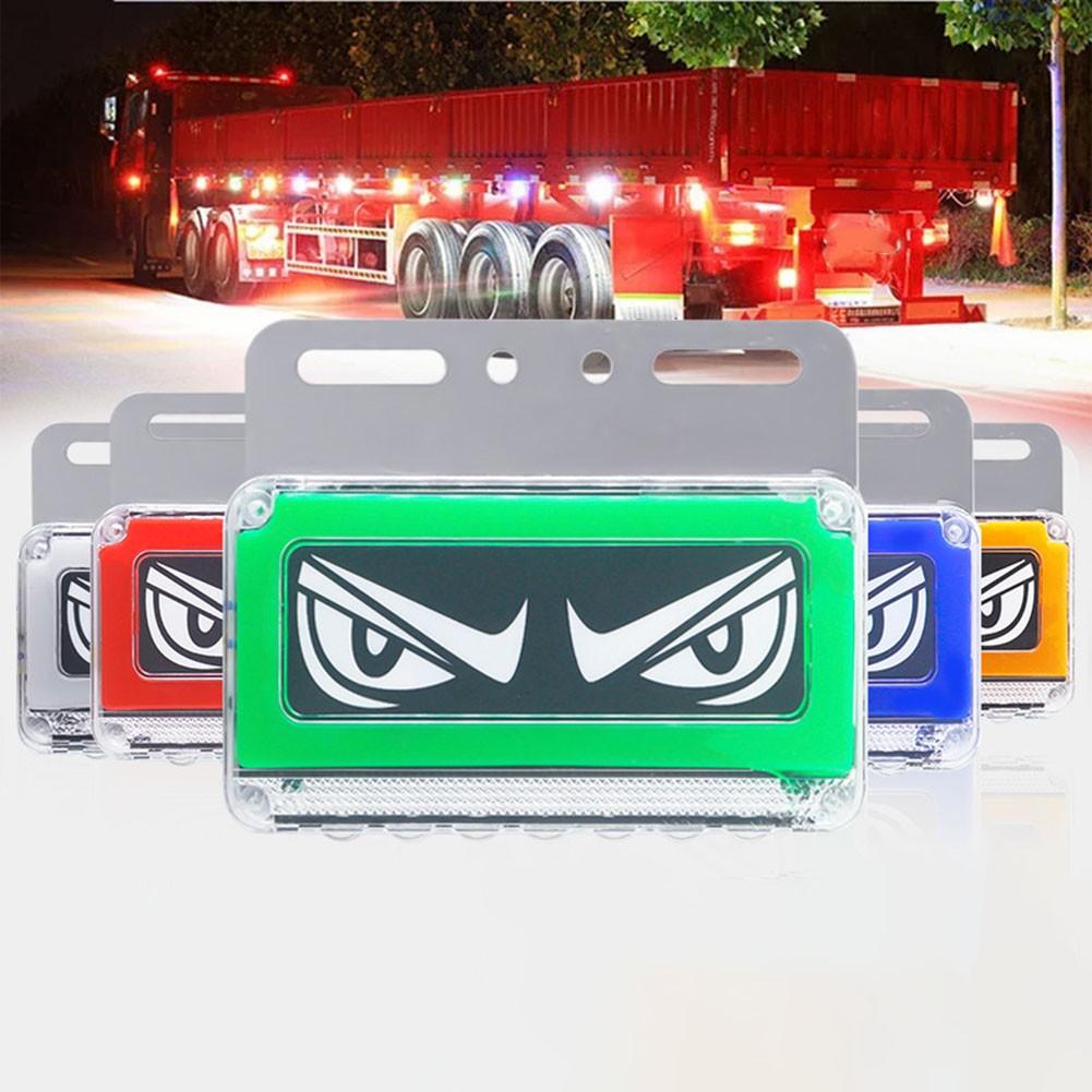 

Aesthetic Upgrade with RGB 24V Truck Eye Side Marker Lights Waterproof White