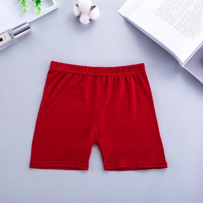 Dívčí bezpečnostní šortky proti odhalení v bonbónových barvách - Dětské boxerky