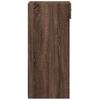 Sideboard Brown Oak Effect 40 X 42.5 X 93 Cm Engineered Wood