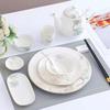 New Chinese Style Gold Rim Bone China Dinnerware Set