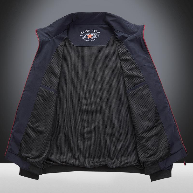 Jacket Men's Spring and Autumn New Jacket Casual Young Men's Spring and Autumn Jacket Work Jacket