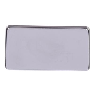 1/2/3/4/6Pcs Empty Eyeshadow Tin Pans Makeup Palettes Empty Square Palette Aluminum Cases Pans For Powder
