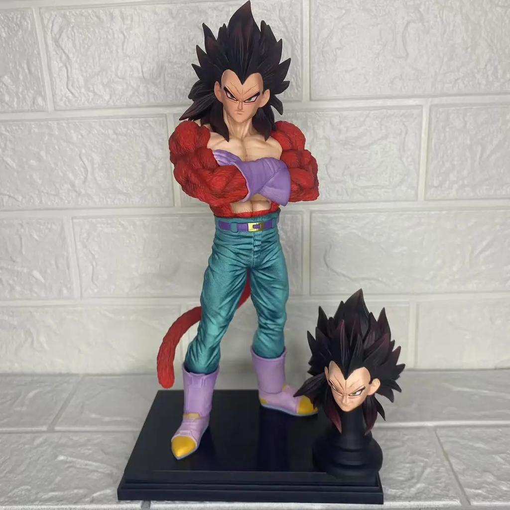 Dragon Ball Super Saiyan Super Four Beijita -30CM Standing Statue Doll Set Handmade Set