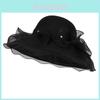 Summer Mesh Sun Hat For Women With Wide Brim And Adjustable Fit