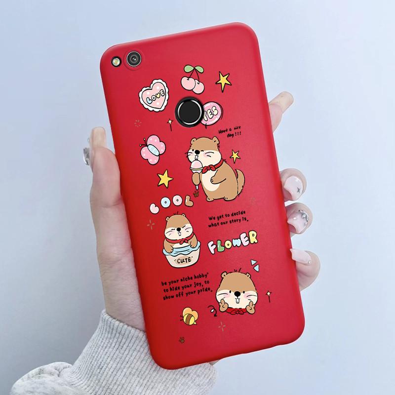 For Huawei P8 Lite 2017 GR3 2017 Case Honor 8 Lite Soft TPU Silicone Cover Cute Cartoon Panda Phone Case PRA-LX1 LX3 Coque Funda