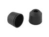 Motorcycle Middleweight Bar End Outer M6 Matte Bar End Cap Accessories Only, Type, Black, 032679-26-10