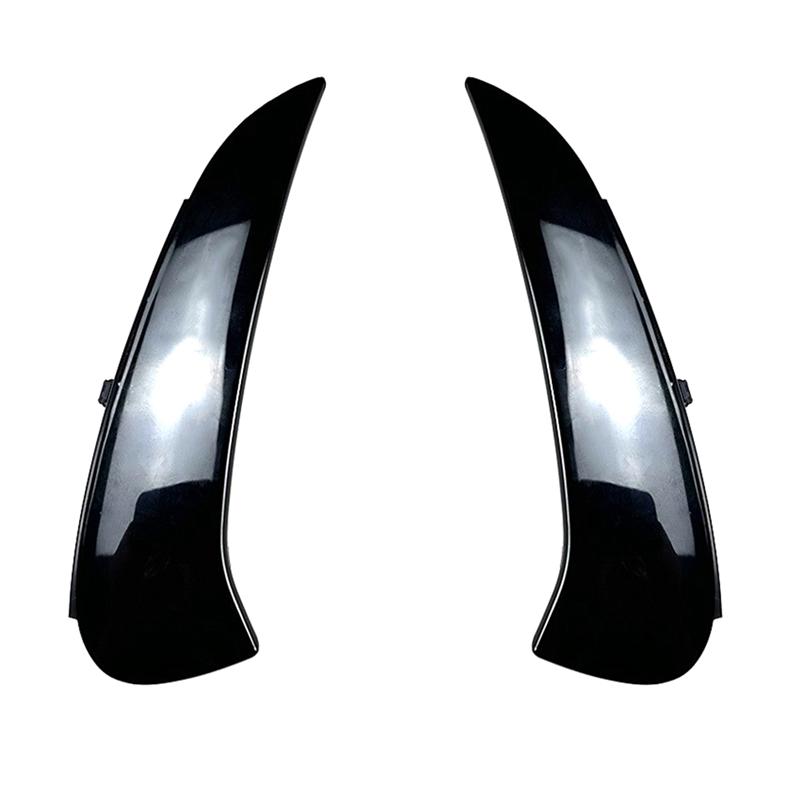 Glossy Black Rear Bumper Spoiler Air Vent Outlet Trim Cover For C-Class W206 C260 + Car Replacement Parts Glossy Black
