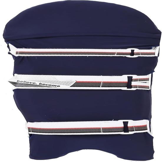 KNK Cricket Batting Pad Cover – Universal Fit for Youth & Adult | Colored Leg Guard Cover | Reusable, Dustproof & All Brand (Navy Blue)