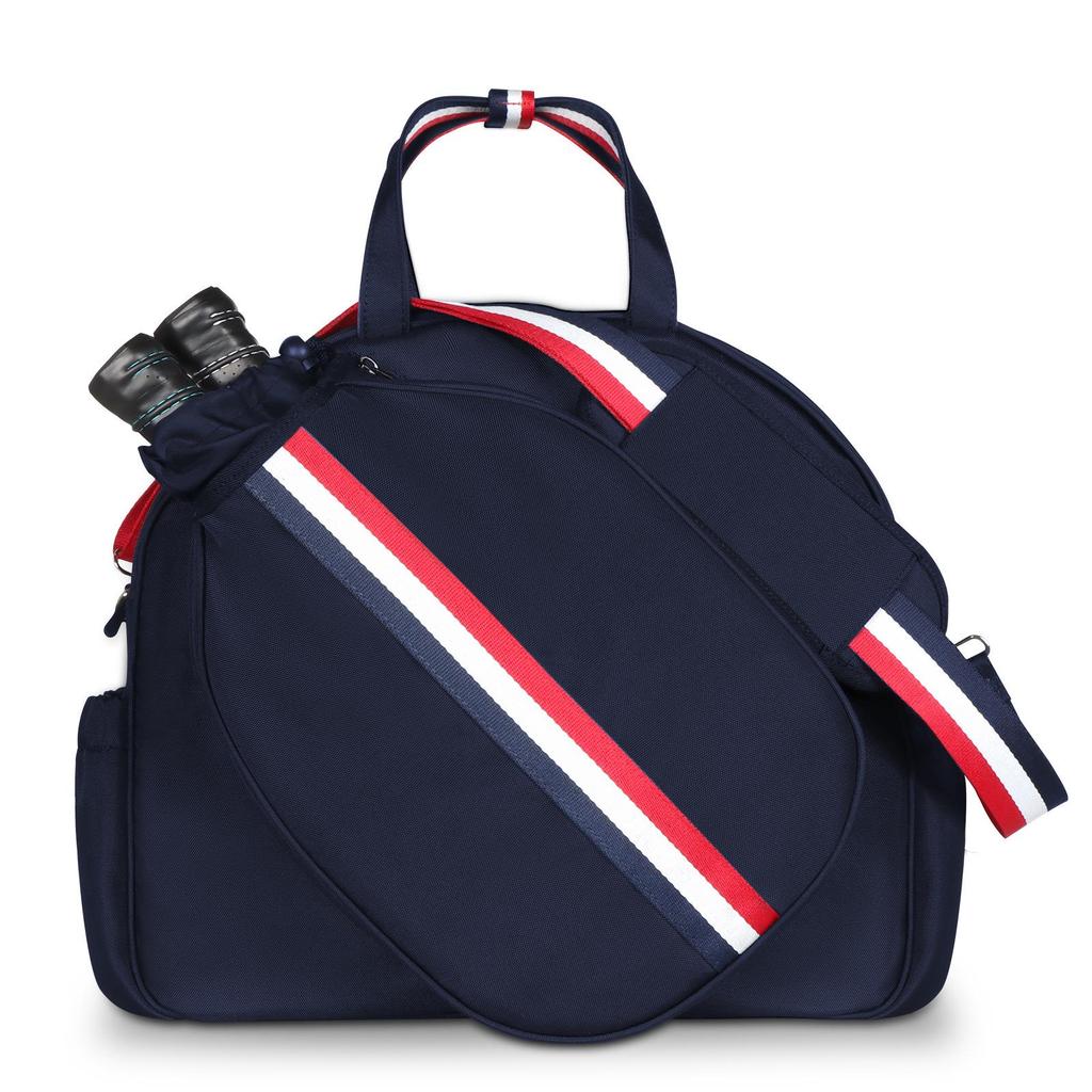 Multi-functional Pickleball Bag: Large Capacity Outdoor Sports Crossbody with Diving Material for Racket Storage