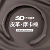 5D Flip Fur Car Steering Wheel Cover for All Seasons Non Slip Sweat Absorbing Breathable Sports Car Steering Covers for BMW