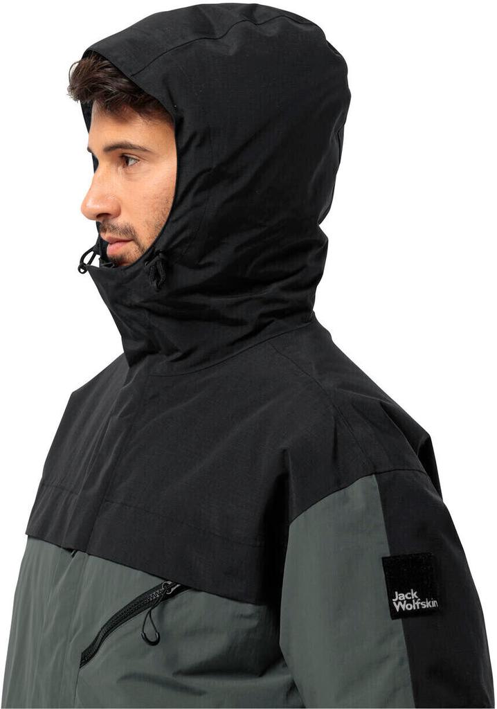 Куртка Jack Wolfskin Heumarkt 2l Parka сланцево-зеленая