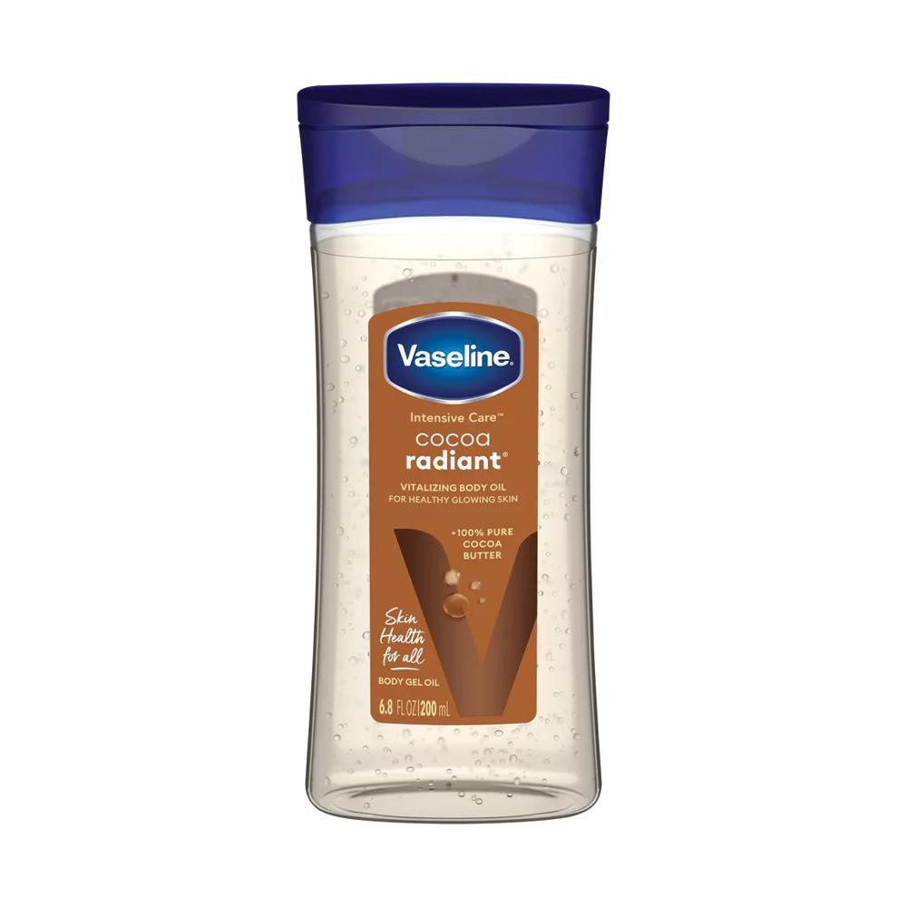 Olio idratante per il corpo Vaseline Cocoa Radiant burro di cacao 200 ml