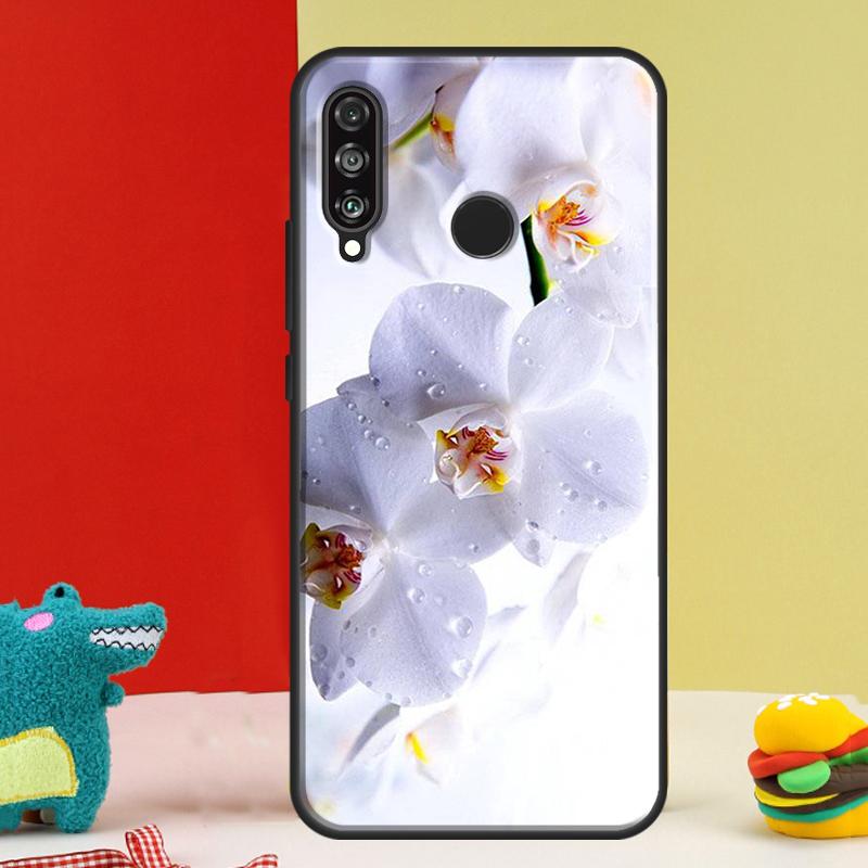 Orchid Flowers Colorful For Huawei Nova Y91 Y90 Y60 Y70 Y72 Y61 9 10 SE 12i 12s 11i 5T P60 Pro P20 P30 P40 Lite Case