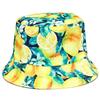 Double-Sided Tropical Fruit Bucket Hat – Trendy Sun Protection for Outdoor Wear