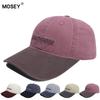 2026 Korean Style Color Block Couples' Baseball Cap: Retro Embroidered and Versatile Duckbill Design for Women