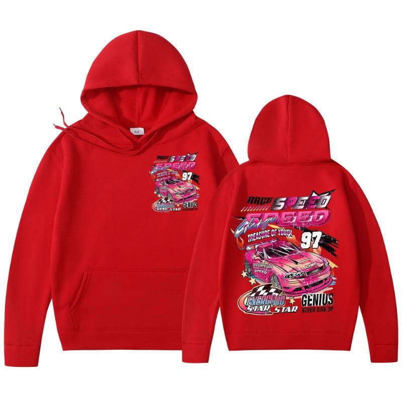 Men Women Autumn Winter Cool Hoodie Car Print Hoody Men Vintage Casual Sweatshirt Long Sleeve Pullovers