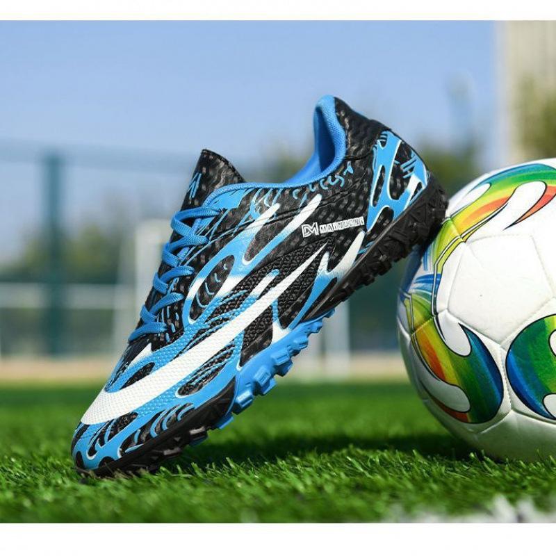 Football Shoes Children Boys 6 to 12 Years Old Broken Nails Boys Elementary School Students Long Nails Adult Assassins 15 Indoor C Luo Breathable