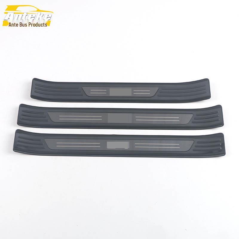 Dekorativa klistermärken i rostfritt stål för välkomstpedal för BYD 21 D1 - Repskyddande tröskellister