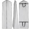 Large Size Wedding Dress Dust Cover Double-sided Non-woven Fabric Dustproof Cover Case Breathable Thickened Garment Storage Bag