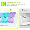 Weekly Pill Organizer Arthritis Friendly, BPA Free Travel 7 Day Pill Box Case with Spring Open Design and Large Compartment