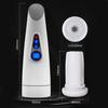 5-in-1 Saugvibrator für Männer mit 9 Vibrations- und Saugfunktionen, LED-Touch-Heizung, Fernbedienung, Penistrainer für Männer, männliche Masturbation