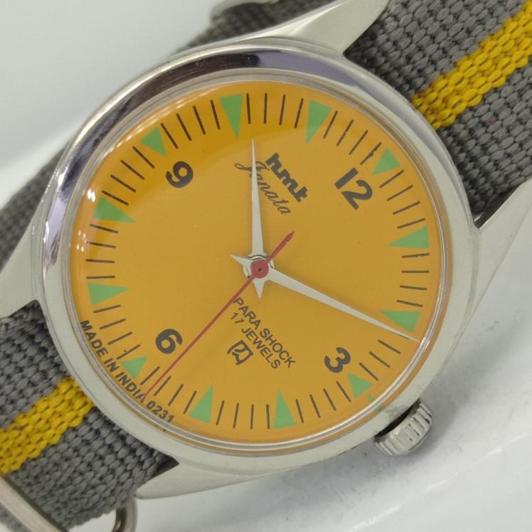 

USED HMT JANATA INDIAN MENS MECHANICAL WATCH a412695-1 Sku007-a412695