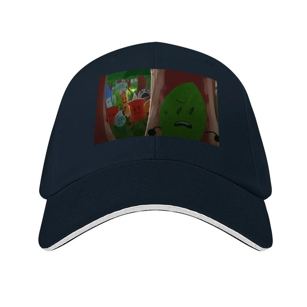 BFDI Leafy Chase Scene Baseball Cap Hood Visor tactical cap Sports Cap Man Womens