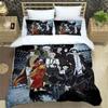 Anime Jujutsu Kaisen Satoru Gojo Bettwäsche-Set Doppelbett Einzelbett King-Size Bettbezug Steppdecke Kissenbezug Jungen Mädchen Erwachsene Schlafzimmer