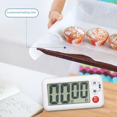 Stopwatch Shower Baking Time Management Digital Alarm Clock Kitchen Cooking Timer Children Studying Timer Refrigerator Reminder