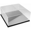 Tamiya Display Goods Series No.10 Display Case H Compatible with 1/32 Airplane Model Made of Acrylic (Wooden Base) W350 x D350 x H150mm (Inner Dimensi