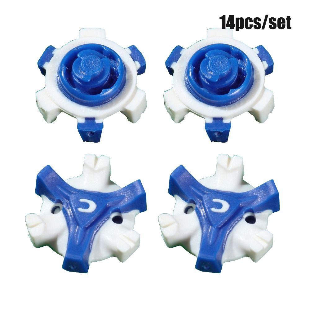

Golf Training Aids Replacement Fast Lock Cleats Shoes Pins Golf Shoes Accessories Golf Shoes Spikes Golf Shoes Pins One Size синий