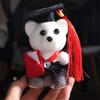 10 pcs/set Graduation Season Graduation Bear Doll Bouquet Bachelor Bear Plush Toy  Kids