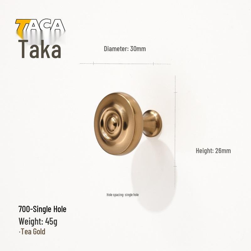 European Furniture Gold Handle for Cabinets and Wardrobes