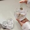 3Pcs Transparent Bowknot Mini Storage Jar Exquisite Necklace Storage Box Sundries Box  Home Decor