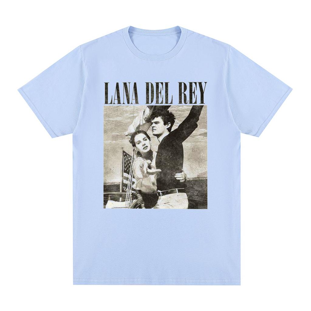Lana Del Rey Ldr Sailing Vintage Tshirt Unisex Harajuku Cotton Men T Shirt New Tee Tshirt Womens Tops