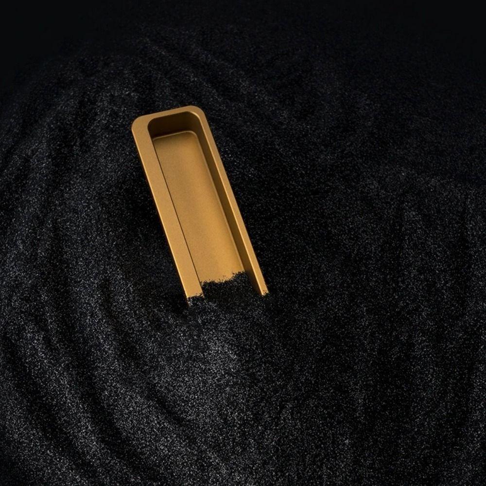 Modern Style Recessed Cabinet Door Handle Slotting Slotting Sliding Door Handle  Closet