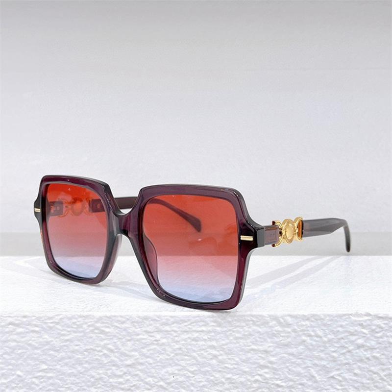 Summer Large Square Frame Sunglasses - Women's & Men's Fashion Shades in Black, Red, White, Pink, Tea