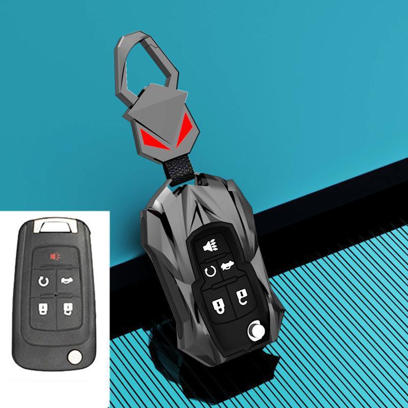 Zinc Alloy Car Remote Key Case Cover For Buick Chevrolet Cruze Aveo Trax Opel Astra Corsa Meriva Zafira Antara J