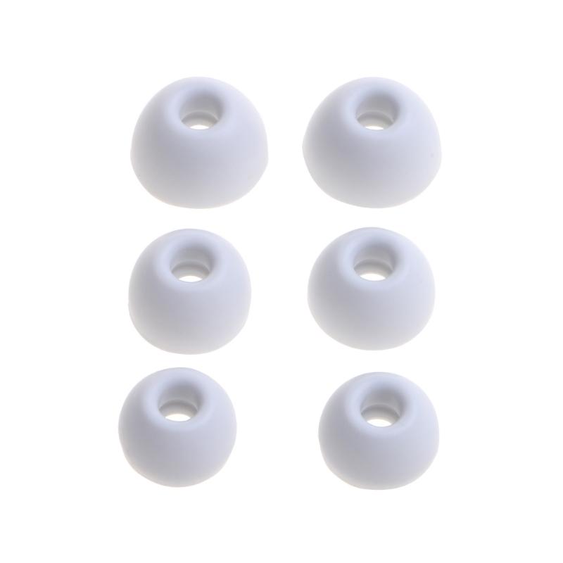 6Pcs Silicone Ear Tips for Studio Buds/Fit Pro, Replacement True Wireless Noise Reduction Earbuds Eartips Earplugs