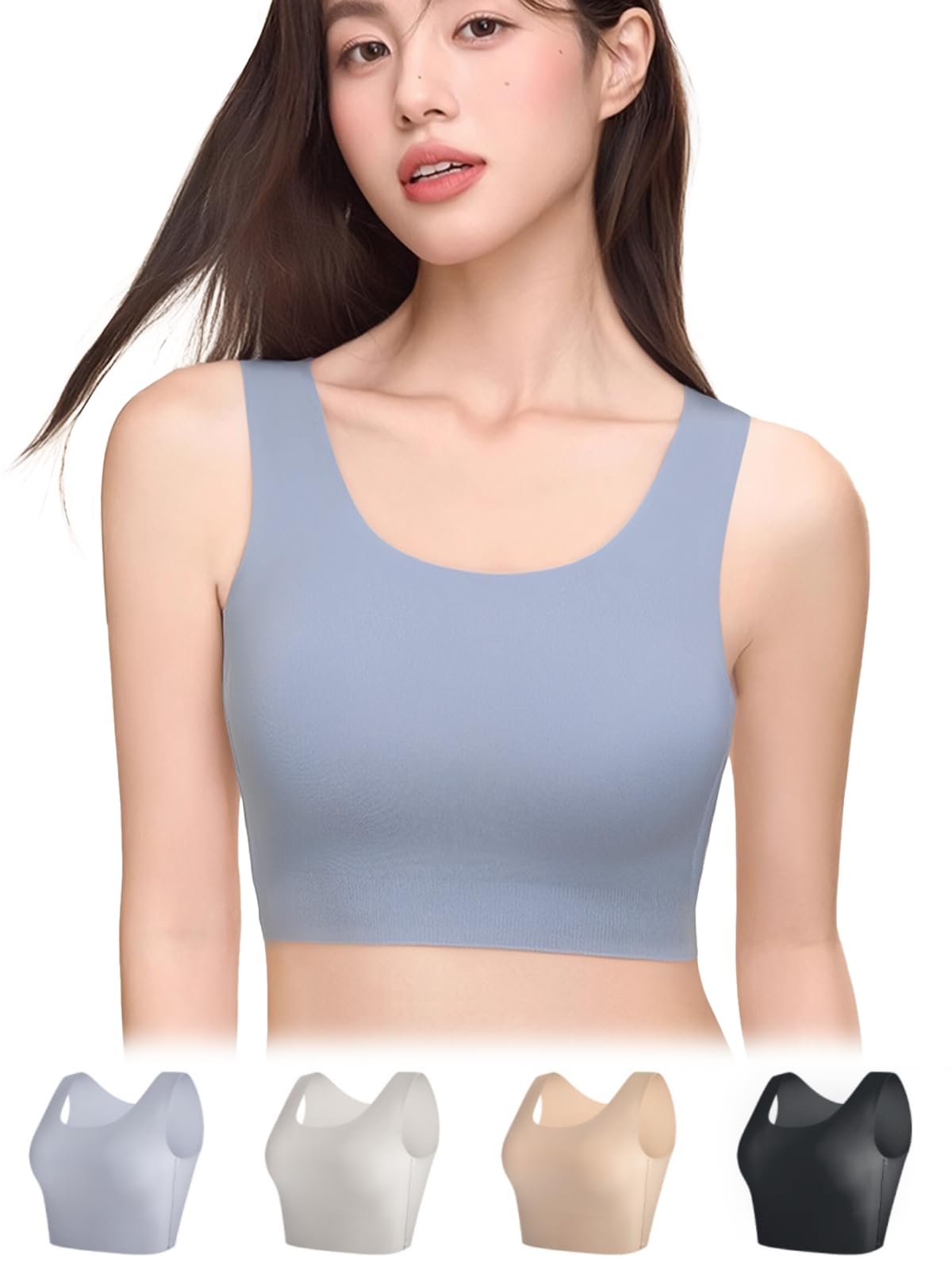 

Японский стиль Набэ Бюстгальтер Японский стиль Сглаживает Большое Японское Кимоно Сглаживает Беспроводной Танк Японский стиль Подходит для Разных Случаев [veimia] синий