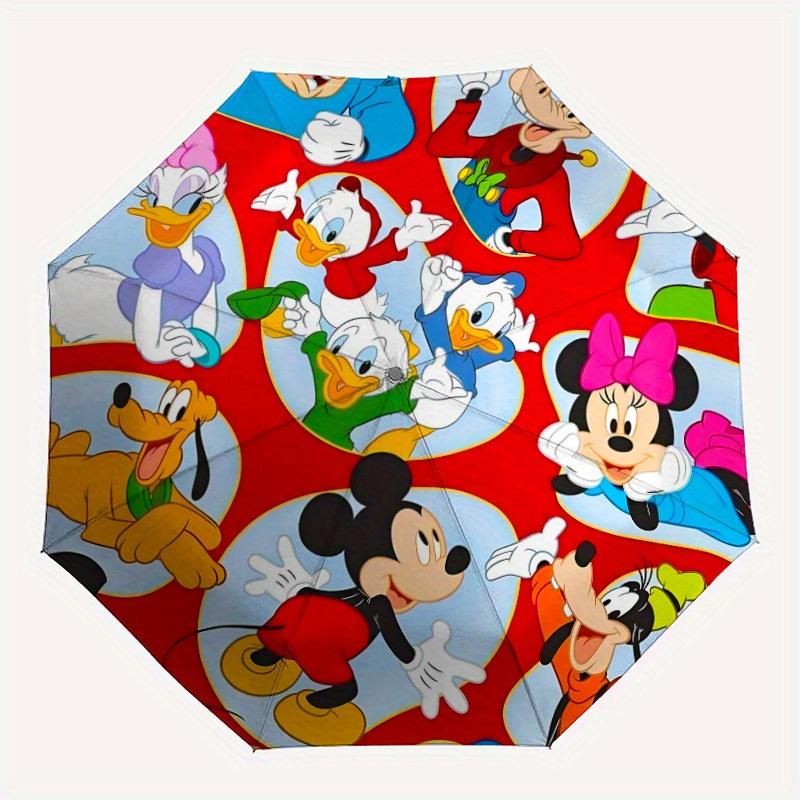 

1pc Disney Characters Automatic Open/close, All-Season Portable Folding Umbrella, Perfect Gift for Friends yy250807037