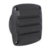 4inch RV Air Vent Louver Plastic Weather Resistant Optimal Airflow Boat Ventilation Outlet Grille Louver for Yacht Black