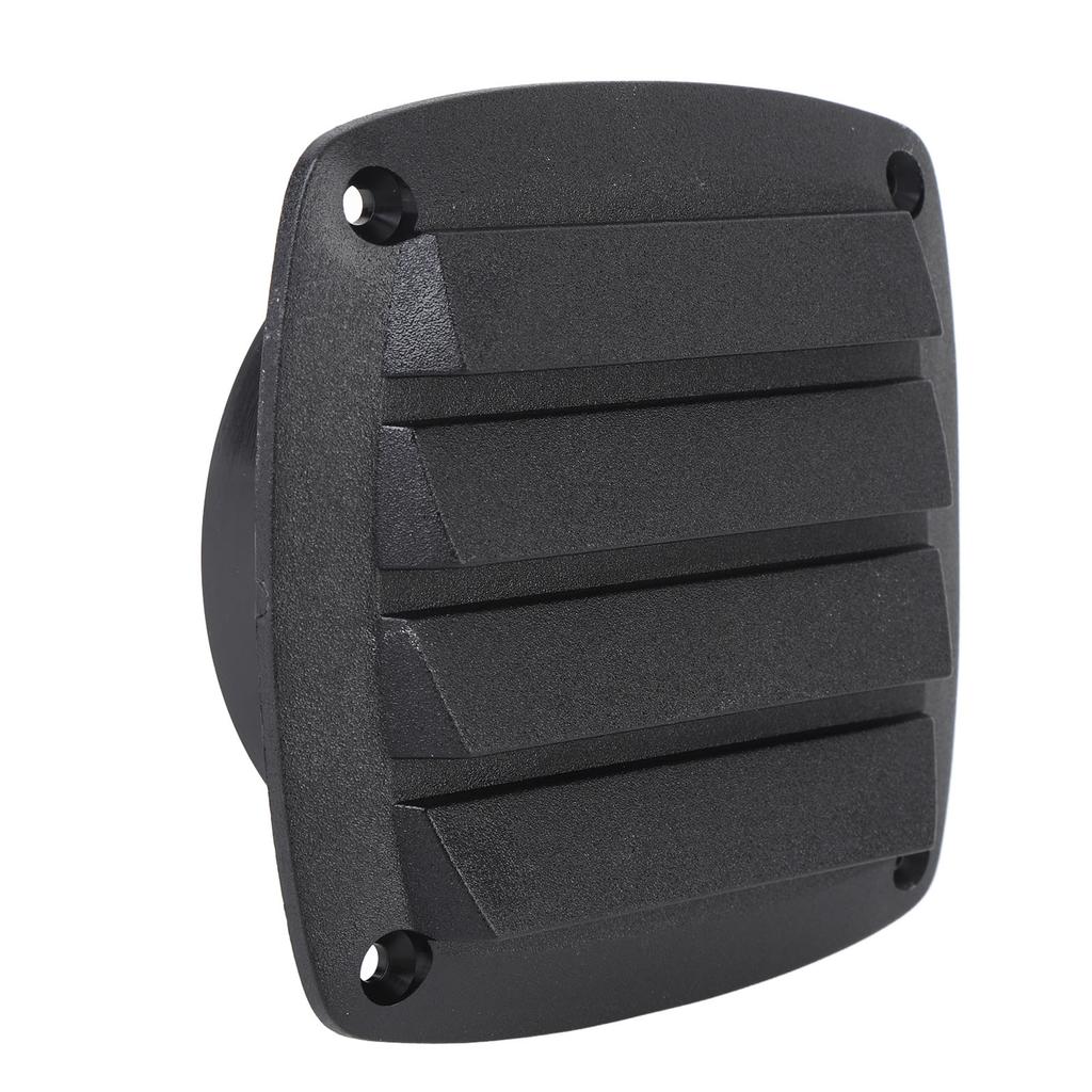 4inch RV Air Vent Louver Plastic Weather Resistant Optimal Airflow Boat Ventilation Outlet Grille Louver for Yacht Black