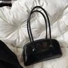 IELGY Boston Bag Large Capacity Autumn Winter Retro One-Shoulder Underarm Commuter Pillow Bag