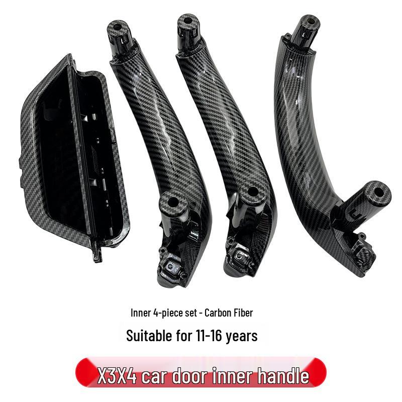 BMW X3/X4 Interior Door Handle Armrest Frame, Inner Pull & Outer Skin, F25/F26 Models