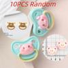 New 10Pcs Dummy Nipples For Doll Baby Dolls Kids Toy Baby Pacifier Accessories Lovely Mini Doll Pacifier Play House Supplies