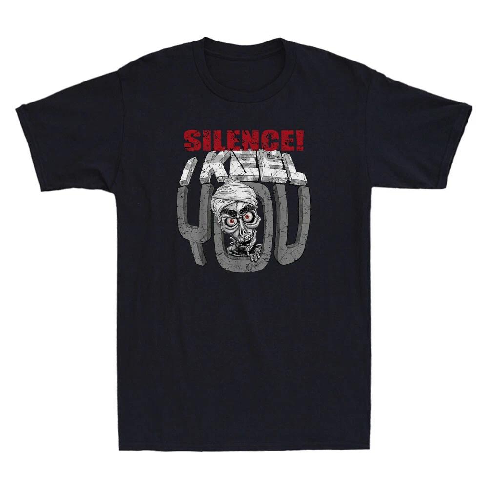Jeff Silence! I Keel You Mineral Achmed Funny Vintage Men s Short Sleeve T-Shirt 3XL