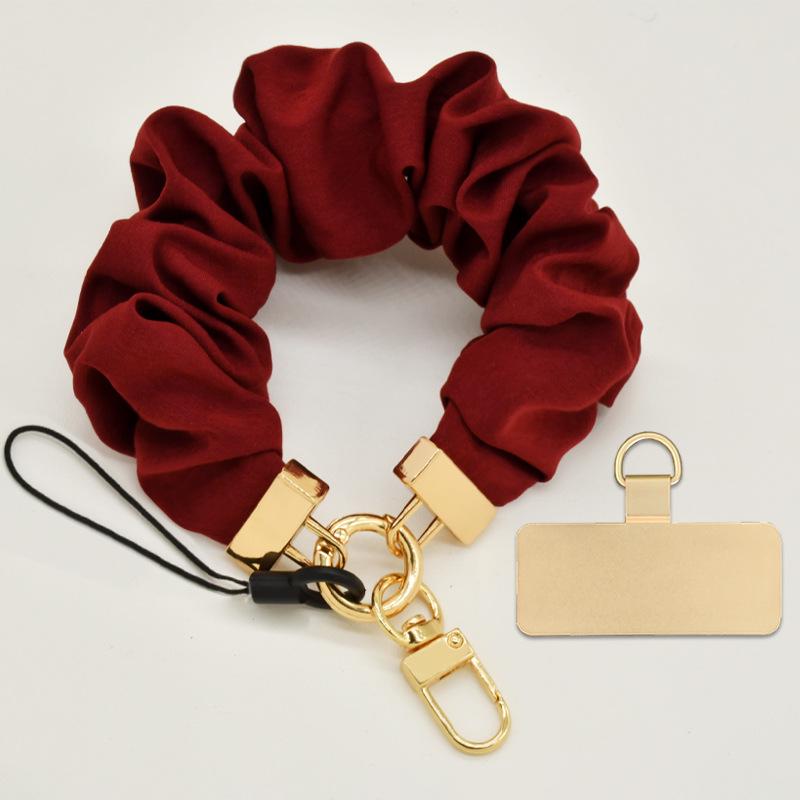 Women Adjustable Universal Lanyard Wrist Strap Mobile Phone Rope Decorative