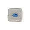 Sun-Star Stationery Tamagotchi Merchandise Pouch, Quilted Fabric, Angel Tamagotchi, Angel White, S2336189