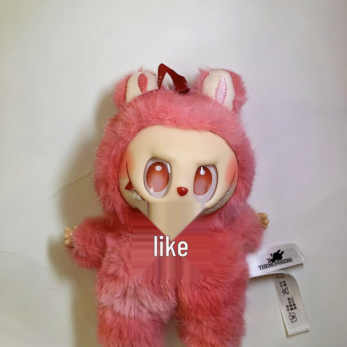 

Трендовый плюшевый брелок Лабубу: Настраиваемая красочная виниловая кукла ню